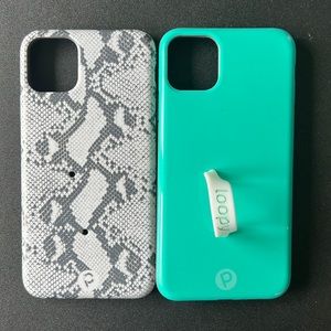 iPhone 11 Pro Max Cases (Snake and Aqua)
